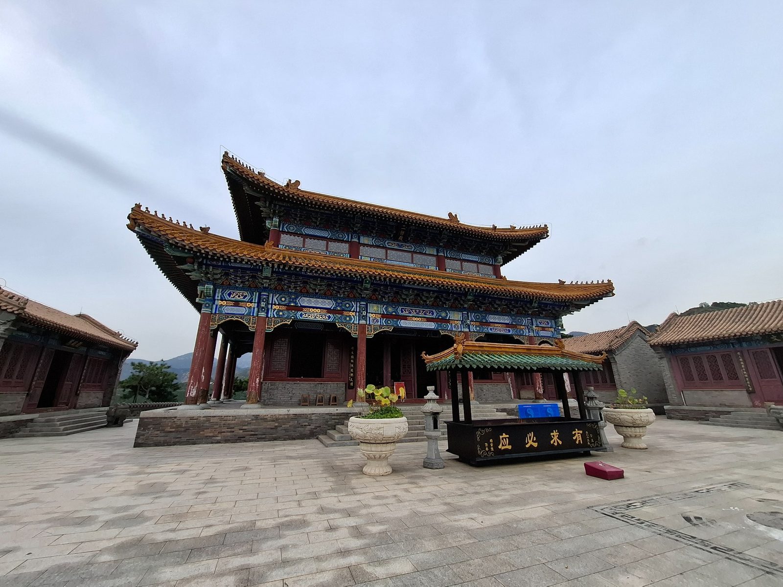 Tempelanlage bei der Mauerregion Qinhuangdao
